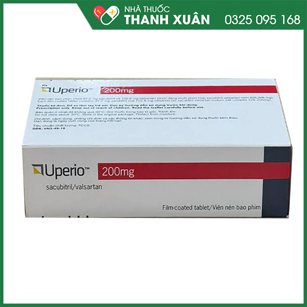 Thuốc Uperio 200mg điều trị suy tim